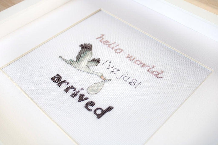 Counted Cross Stitch Kit A gift for a newborn Leti931