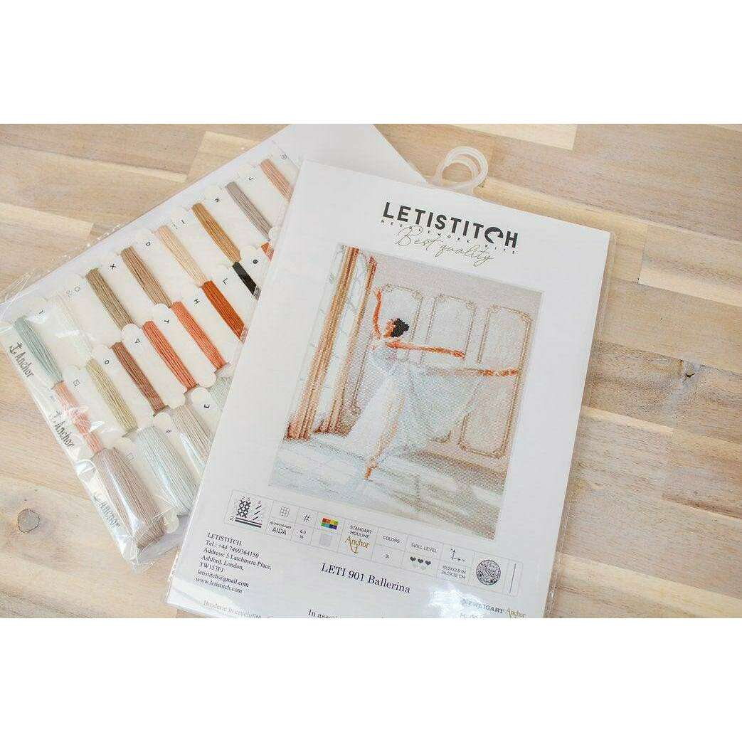 Counted Cross Stitch Kit Ballerina Leti901
