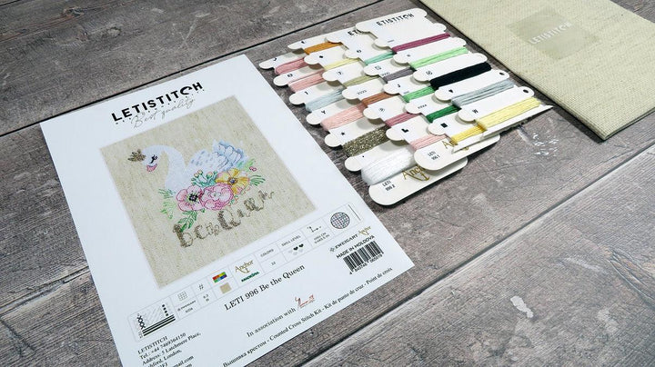 Counted Cross Stitch Kit Be the Queen Leti996