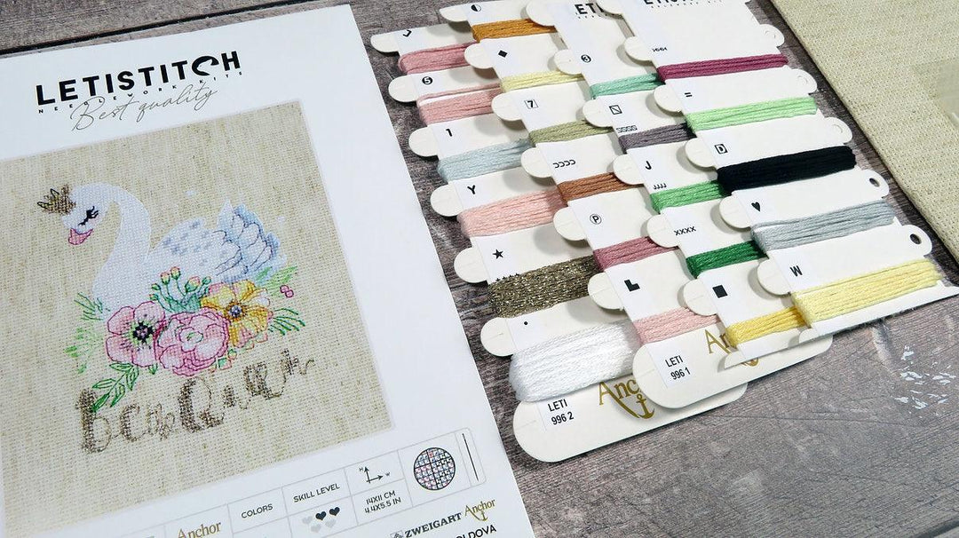 Counted Cross Stitch Kit Be the Queen Leti996