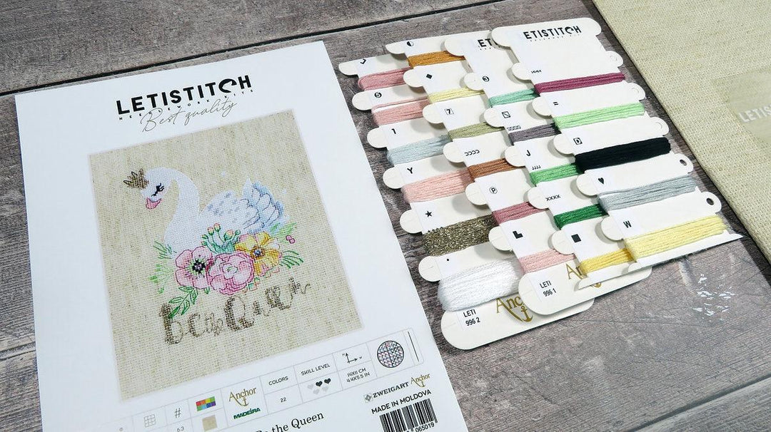 Counted Cross Stitch Kit Be the Queen Leti996