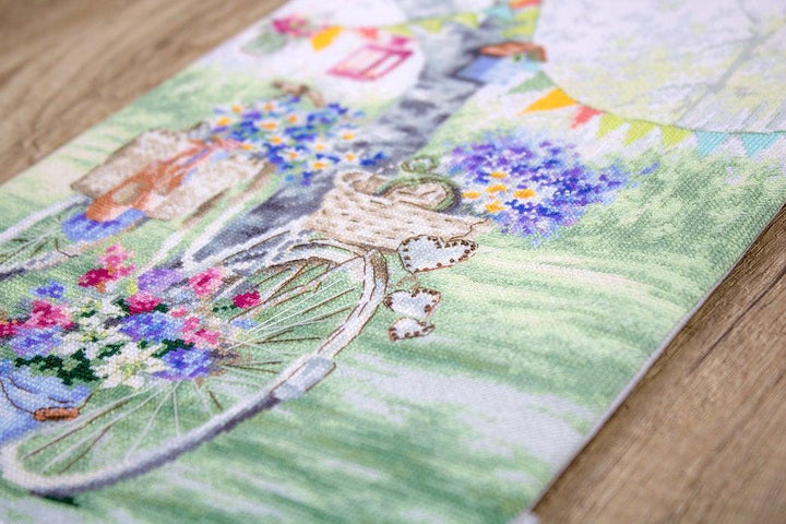 Counted Cross Stitch Kit Bike Leti971