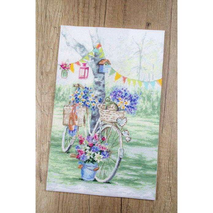 Counted Cross Stitch Kit Bike Leti971