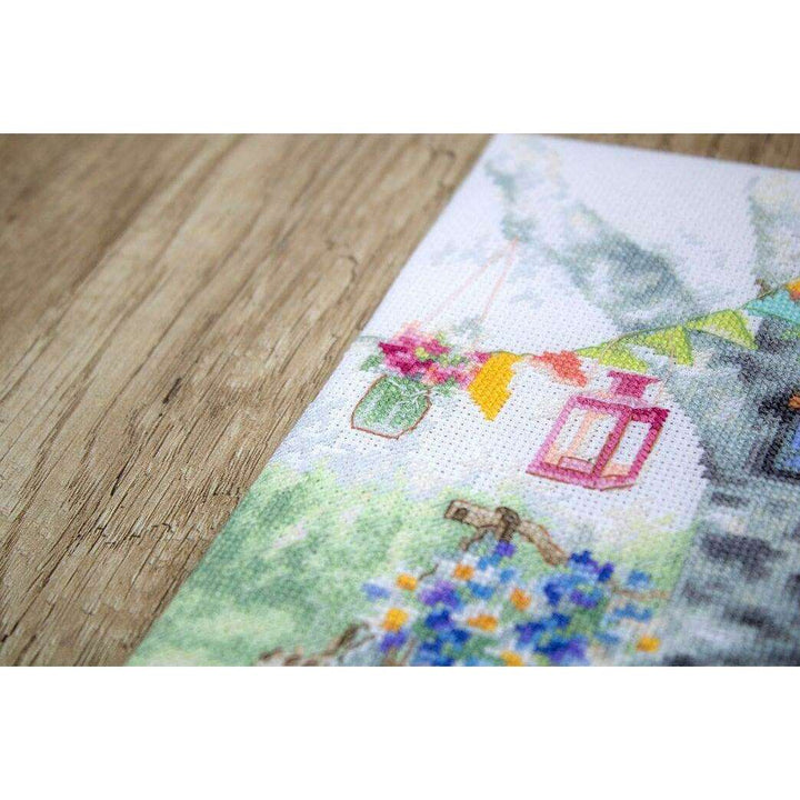 Counted Cross Stitch Kit Bike Leti971