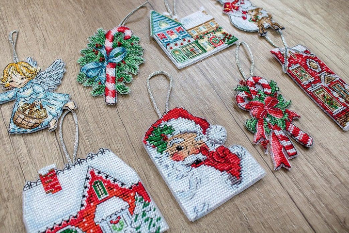 Counted Cross Stitch Kit Christmas Toys Kit 2 L8002