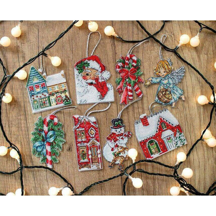 Counted Cross Stitch Kit Christmas Toys Kit 2 L8002