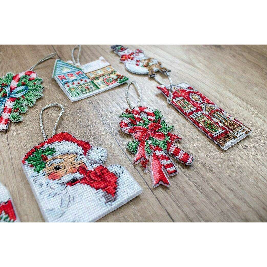 Counted Cross Stitch Kit Christmas Toys Kit 2 L8002