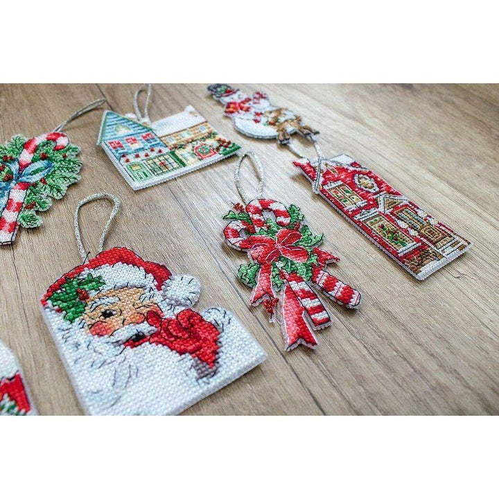 Counted Cross Stitch Kit Christmas Toys Kit 2 L8002