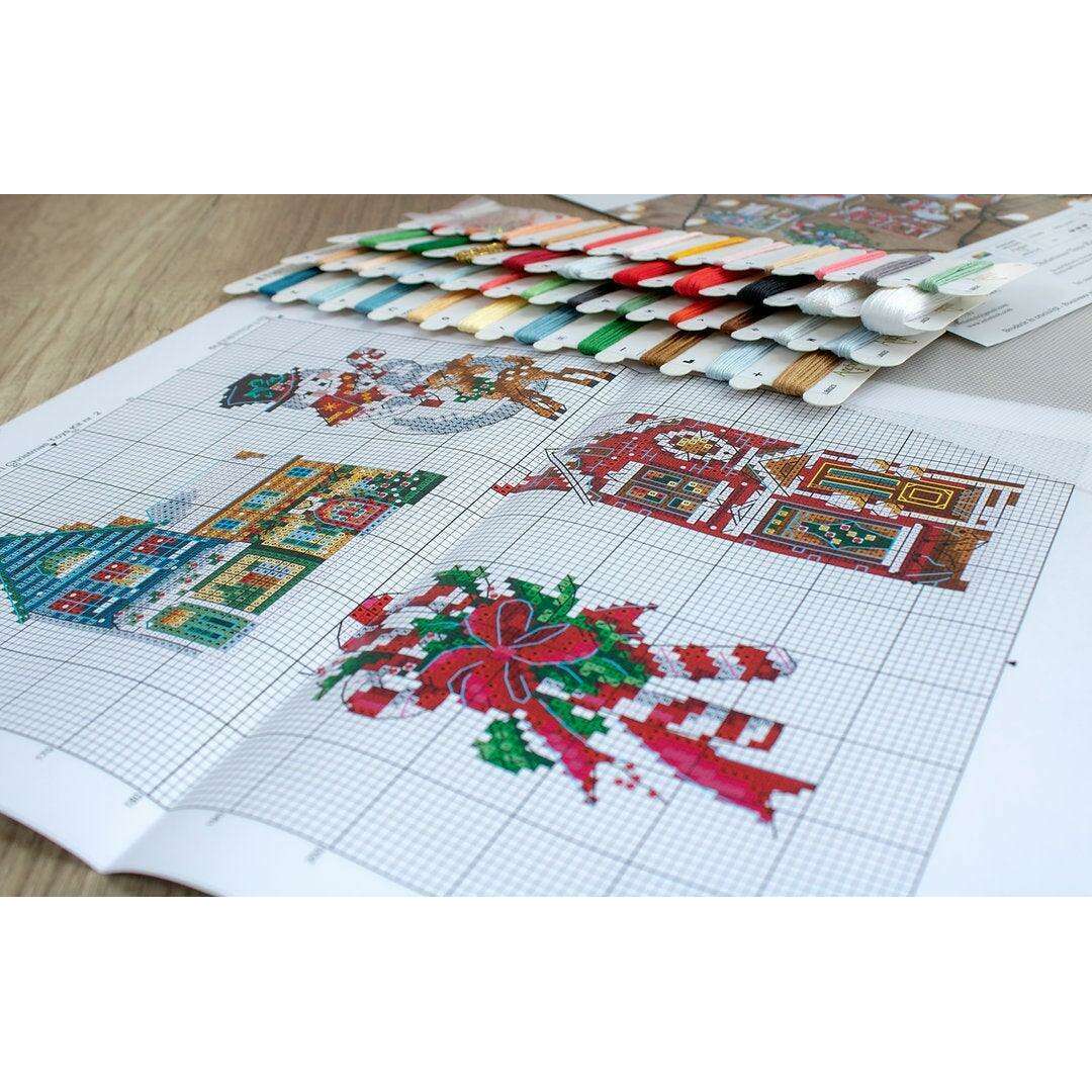 Counted Cross Stitch Kit Christmas Toys Kit 2 L8002