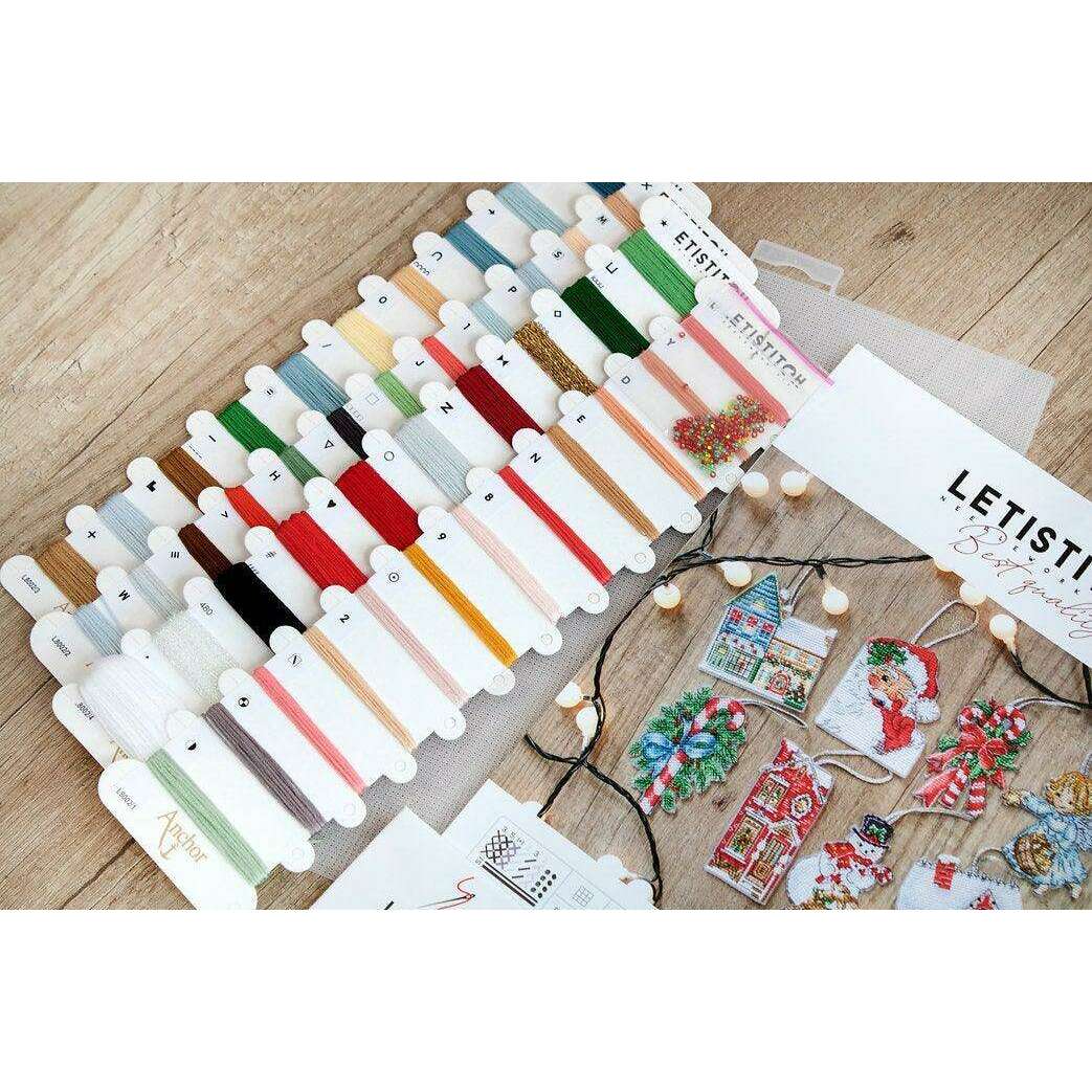 Counted Cross Stitch Kit Christmas Toys Kit 2 L8002