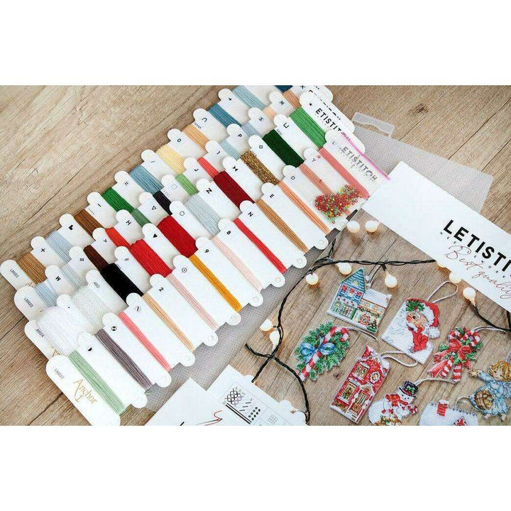 Counted Cross Stitch Kit Christmas Toys Kit 2 L8002