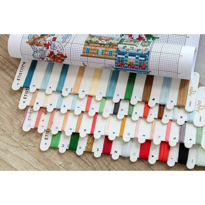 Counted Cross Stitch Kit Christmas Toys Kit 2 L8002