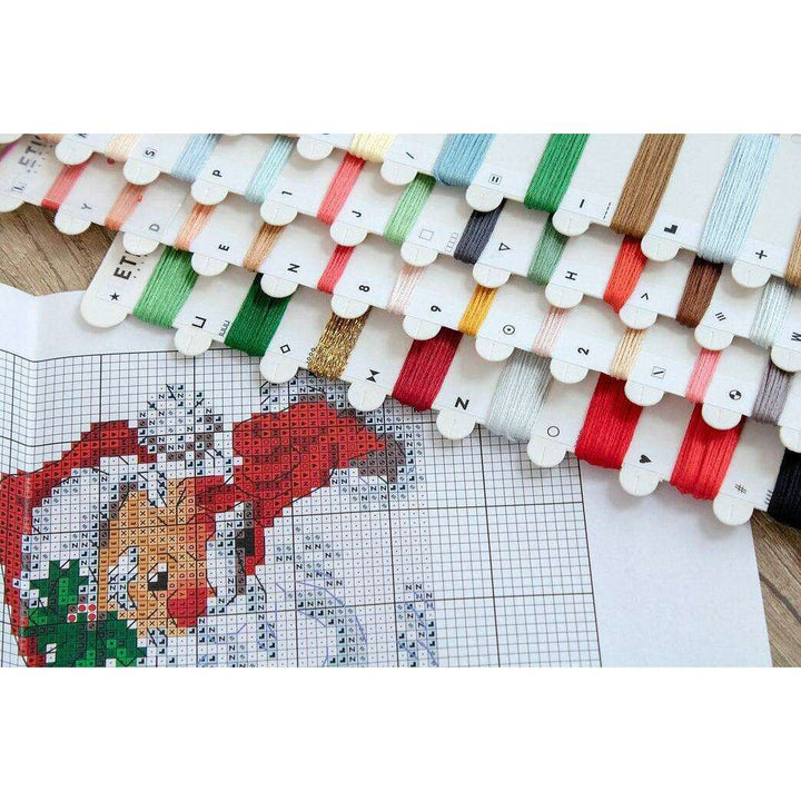 Counted Cross Stitch Kit Christmas Toys Kit 2 L8002