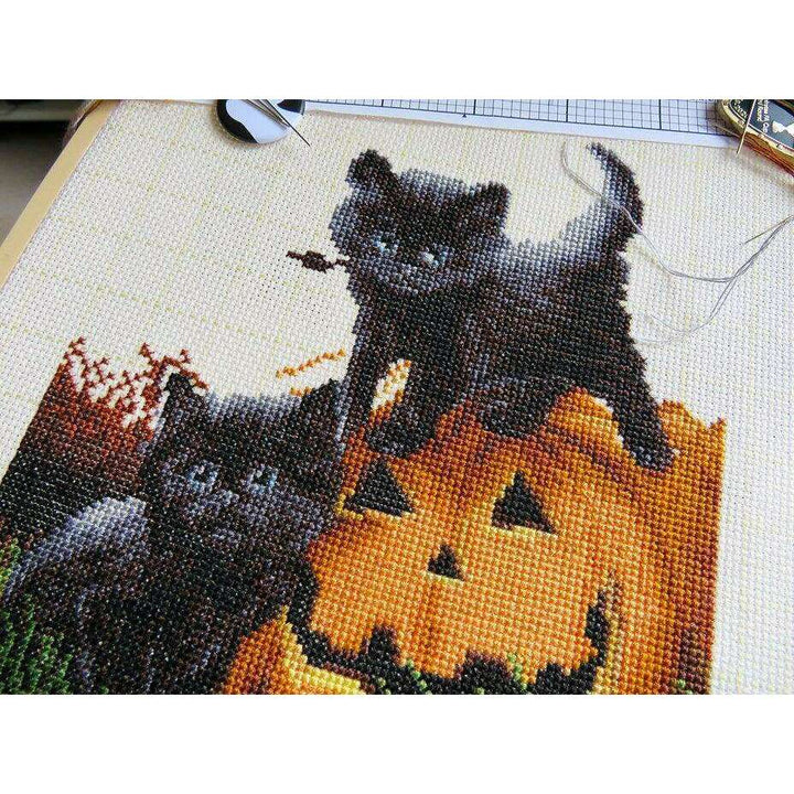 Counted Cross Stitch Kit Did we scare you? Leti964