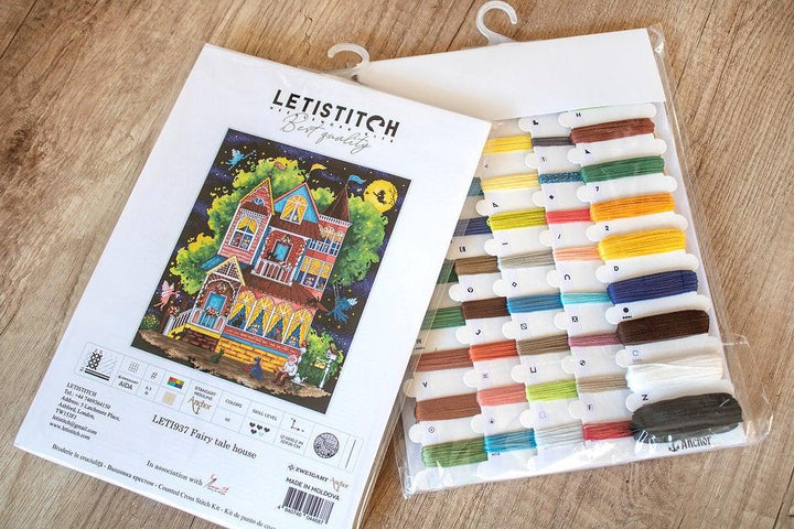 Counted Cross Stitch Kit Fairy tale house Leti937
