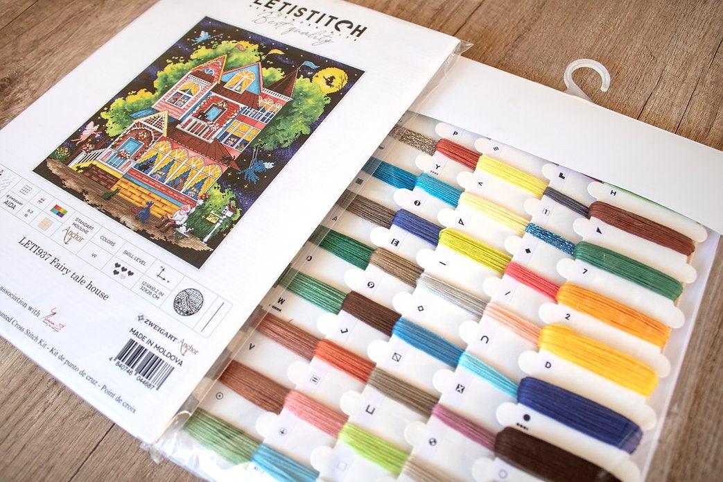 Counted Cross Stitch Kit Fairy tale house Leti937