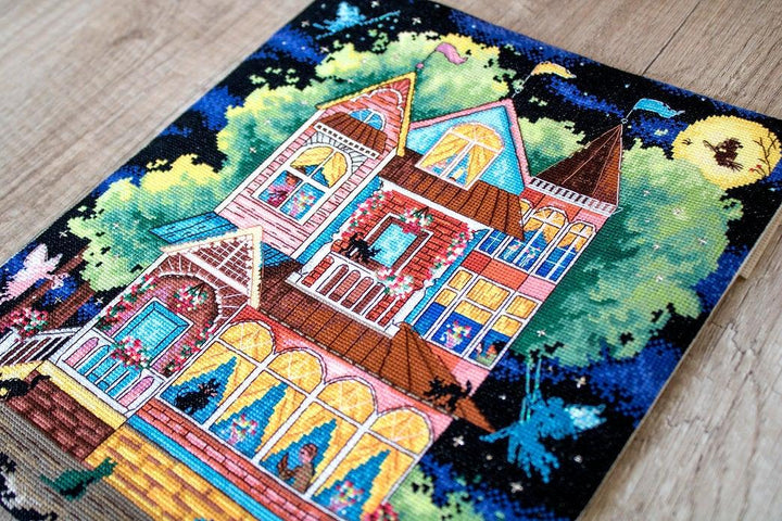 Counted Cross Stitch Kit Fairy tale house Leti937