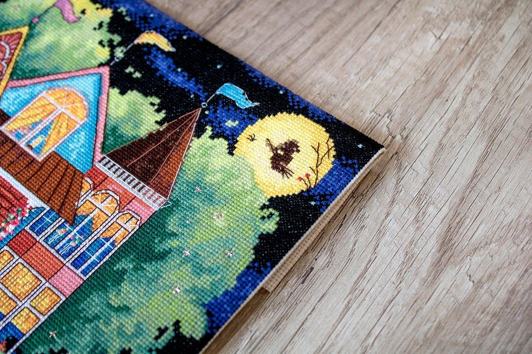 Counted Cross Stitch Kit Fairy tale house Leti937