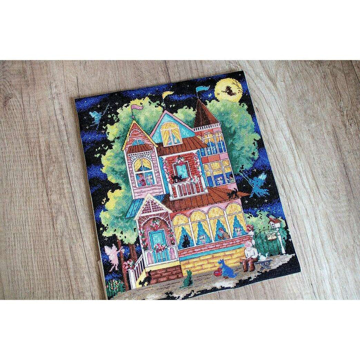 Counted Cross Stitch Kit Fairy tale house Leti937