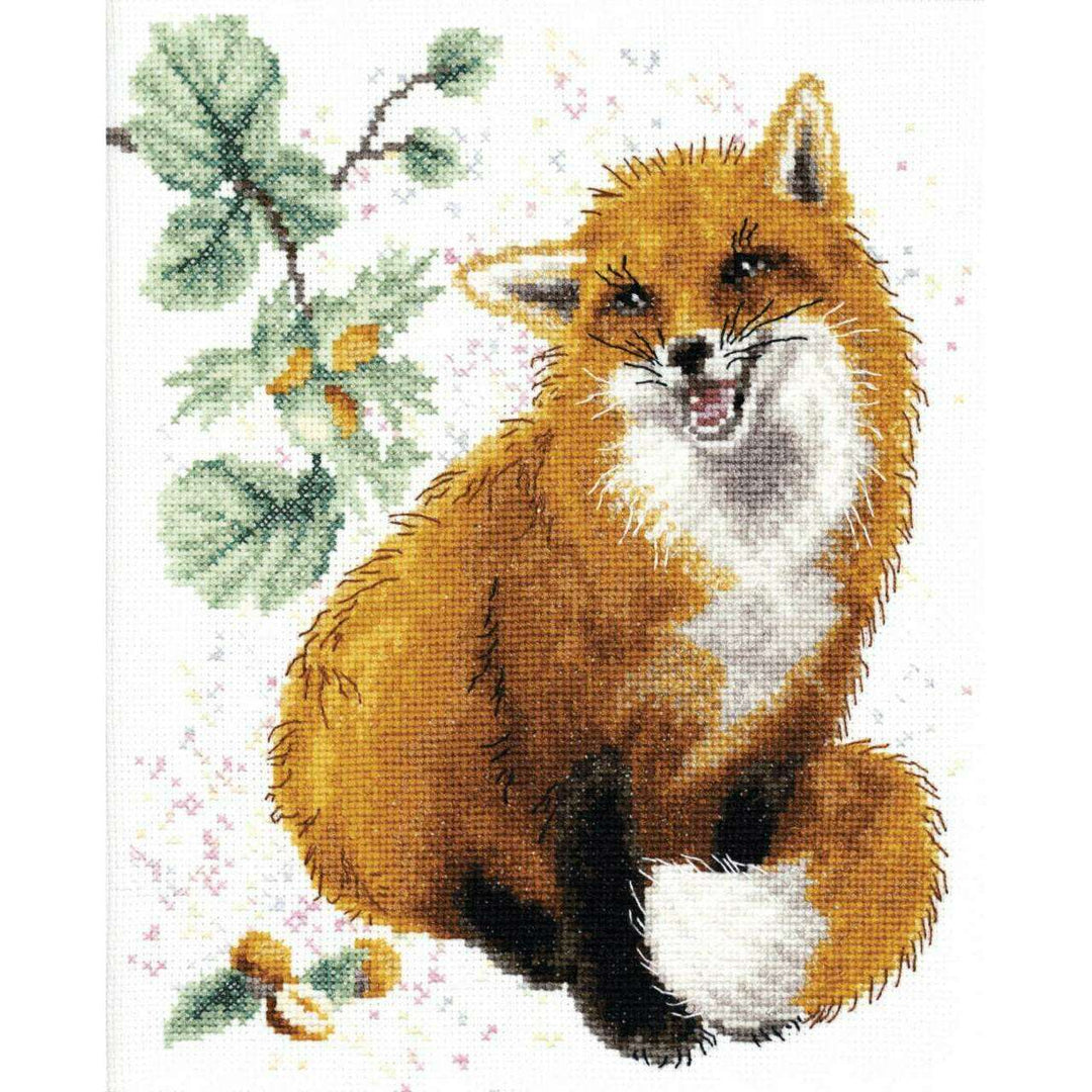 Counted cross stitch kit Fox M-529C