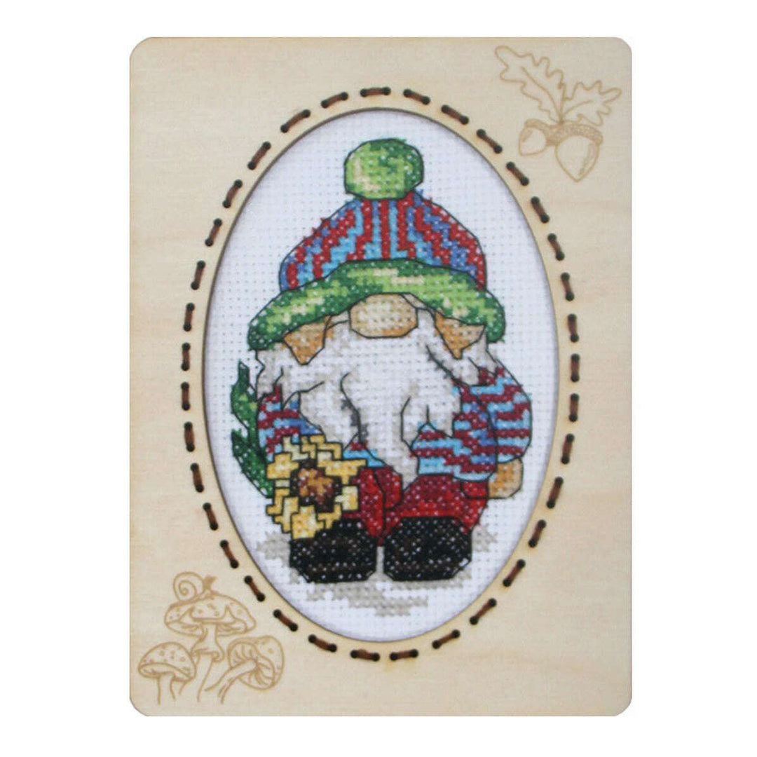 Counted Cross-Stitch Kit Gnomes 6660