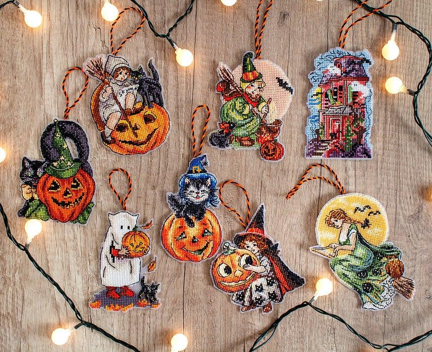 Counted Cross Stitch Kit Halloween Toys  L8008