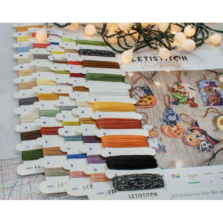 Counted Cross Stitch Kit Halloween Toys  L8008
