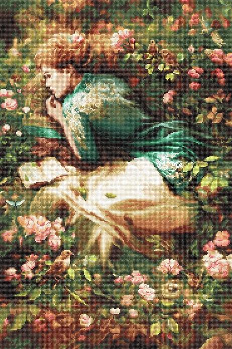Counted Cross Stitch Kit Into Dreamland Leti959
