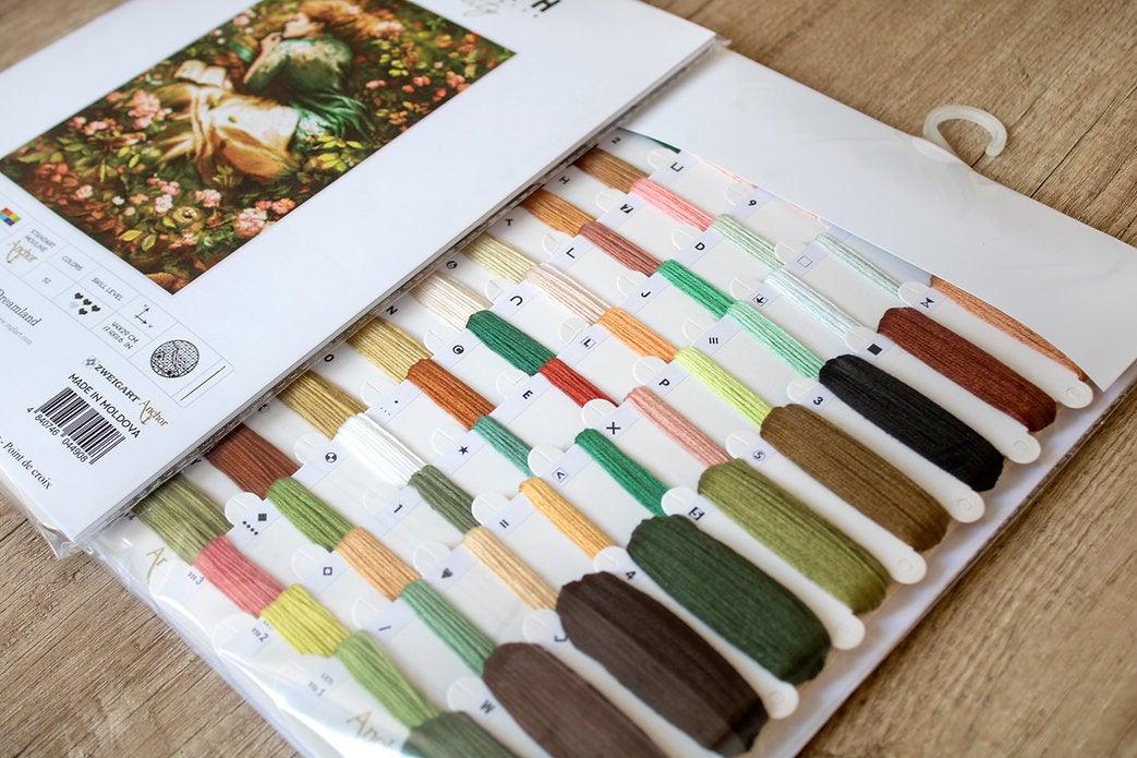 Counted Cross Stitch Kit Into Dreamland Leti959