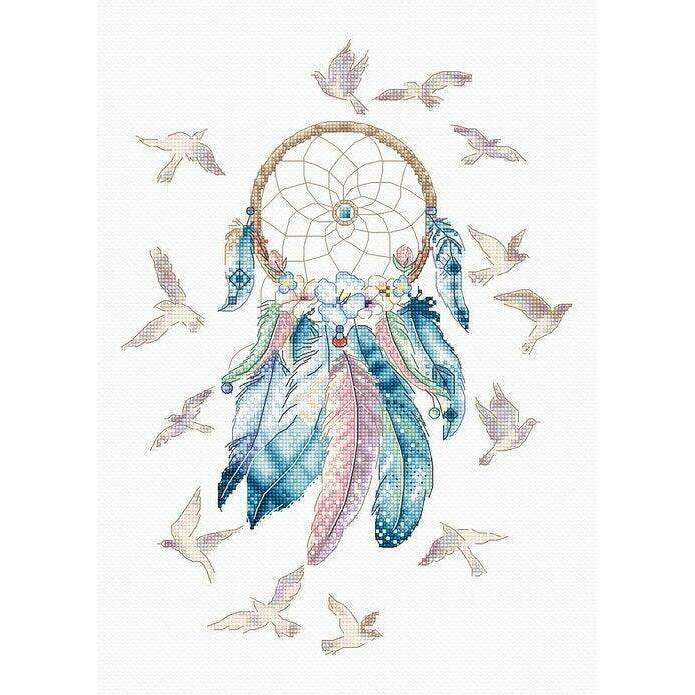 Counted Cross Stitch Kit Make your dreams come true Leti945