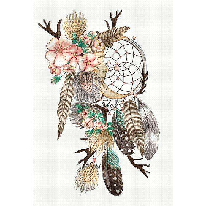 Counted Cross Stitch Kit Moon Dreams L8041