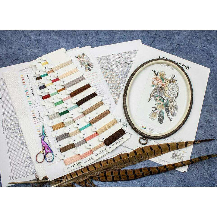 Counted Cross Stitch Kit Moon Dreams L8041