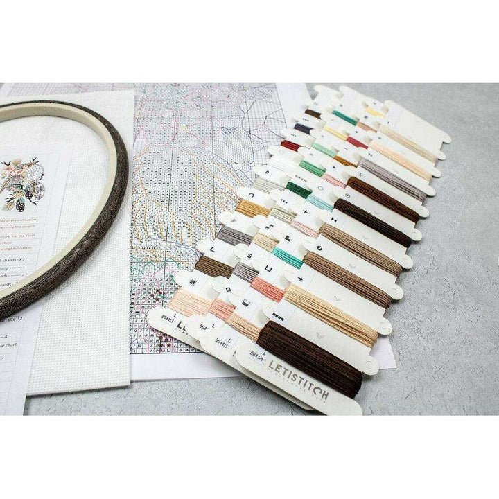 Counted Cross Stitch Kit Moon Dreams L8041
