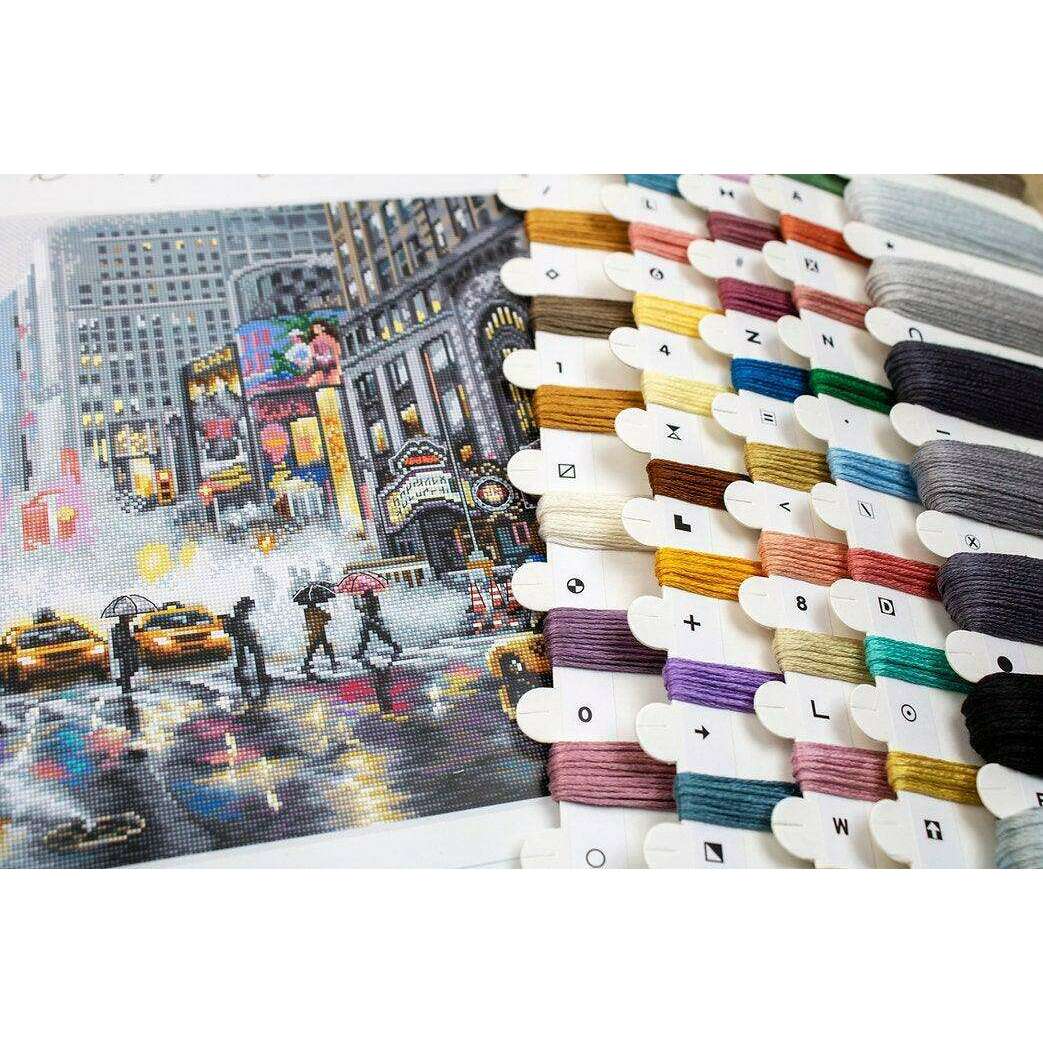 Counted Cross Stitch Kit New York / Range: Cities L8012