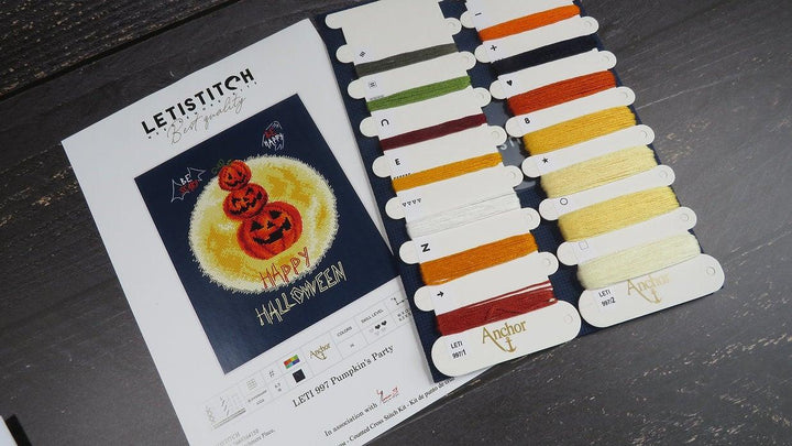 Counted Cross Stitch Kit Pumpkin's Party Leti997