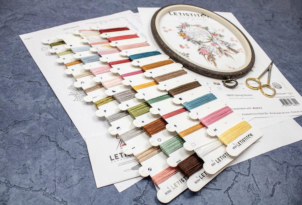 Counted Cross Stitch Kit Spring Dreams L8035