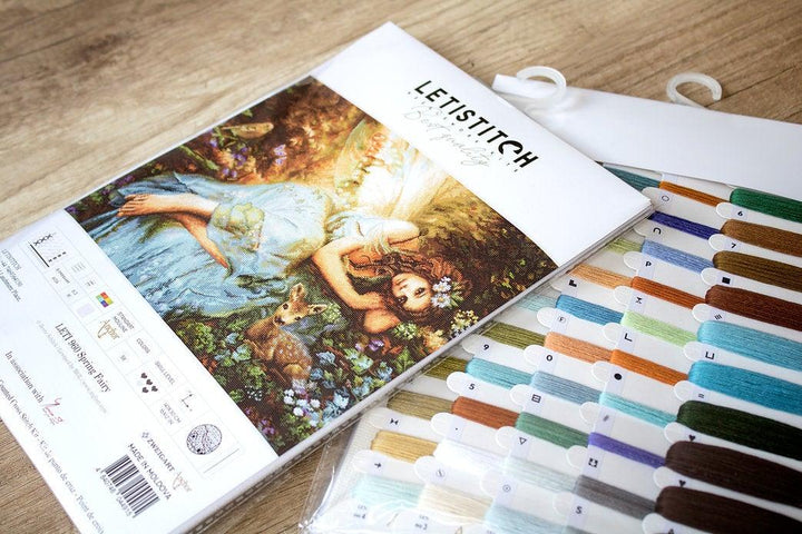 Counted Cross Stitch Kit Spring Fairy Leti960