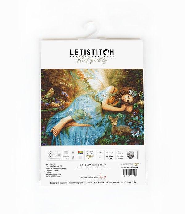 Counted Cross Stitch Kit Spring Fairy Leti960