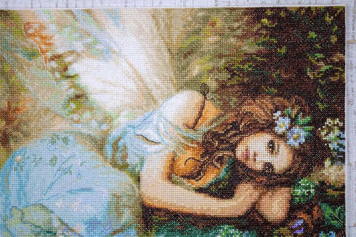 Counted Cross Stitch Kit Spring Fairy Leti960