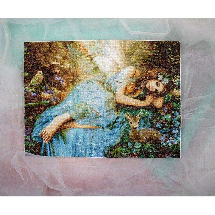 Counted Cross Stitch Kit Spring Fairy Leti960