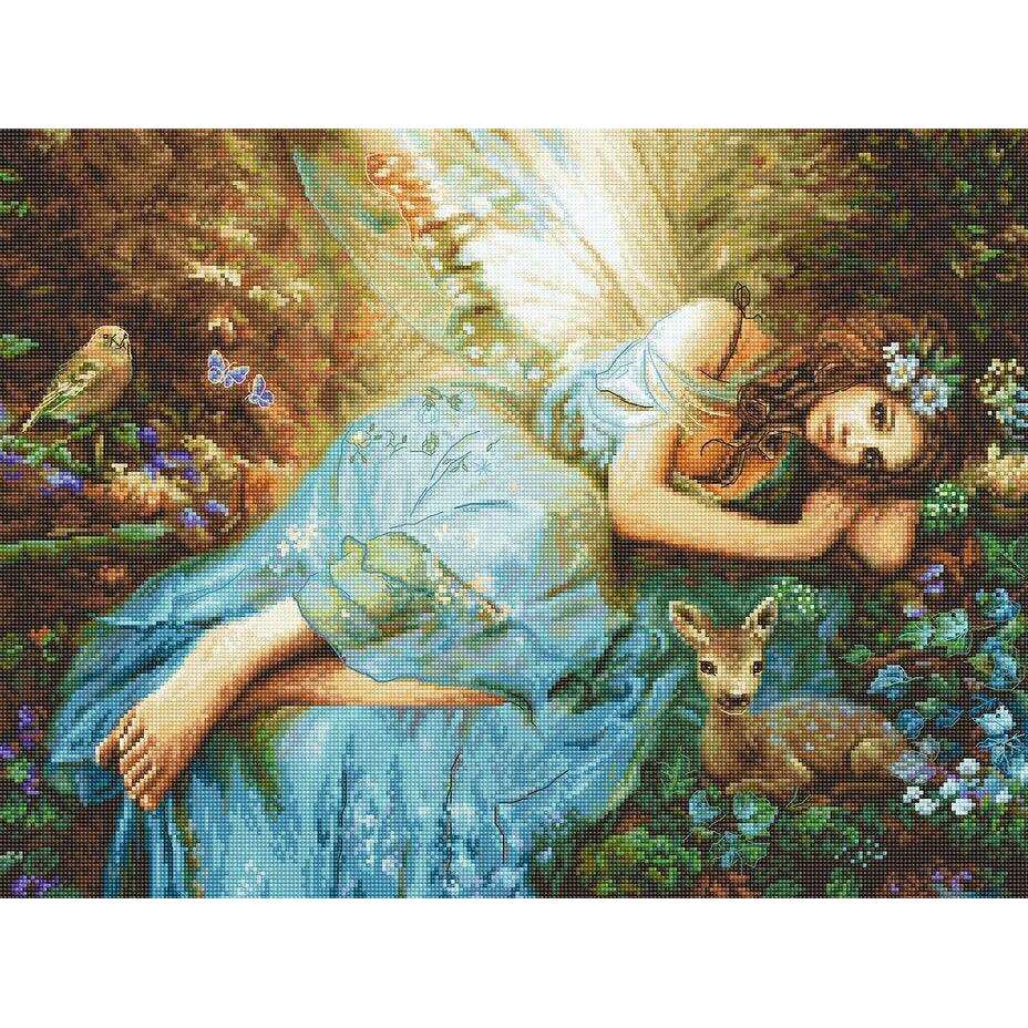 Counted Cross Stitch Kit Spring Fairy Leti960