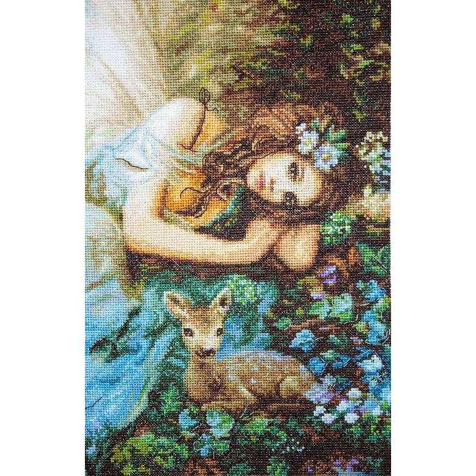 Counted Cross Stitch Kit Spring Fairy Leti960