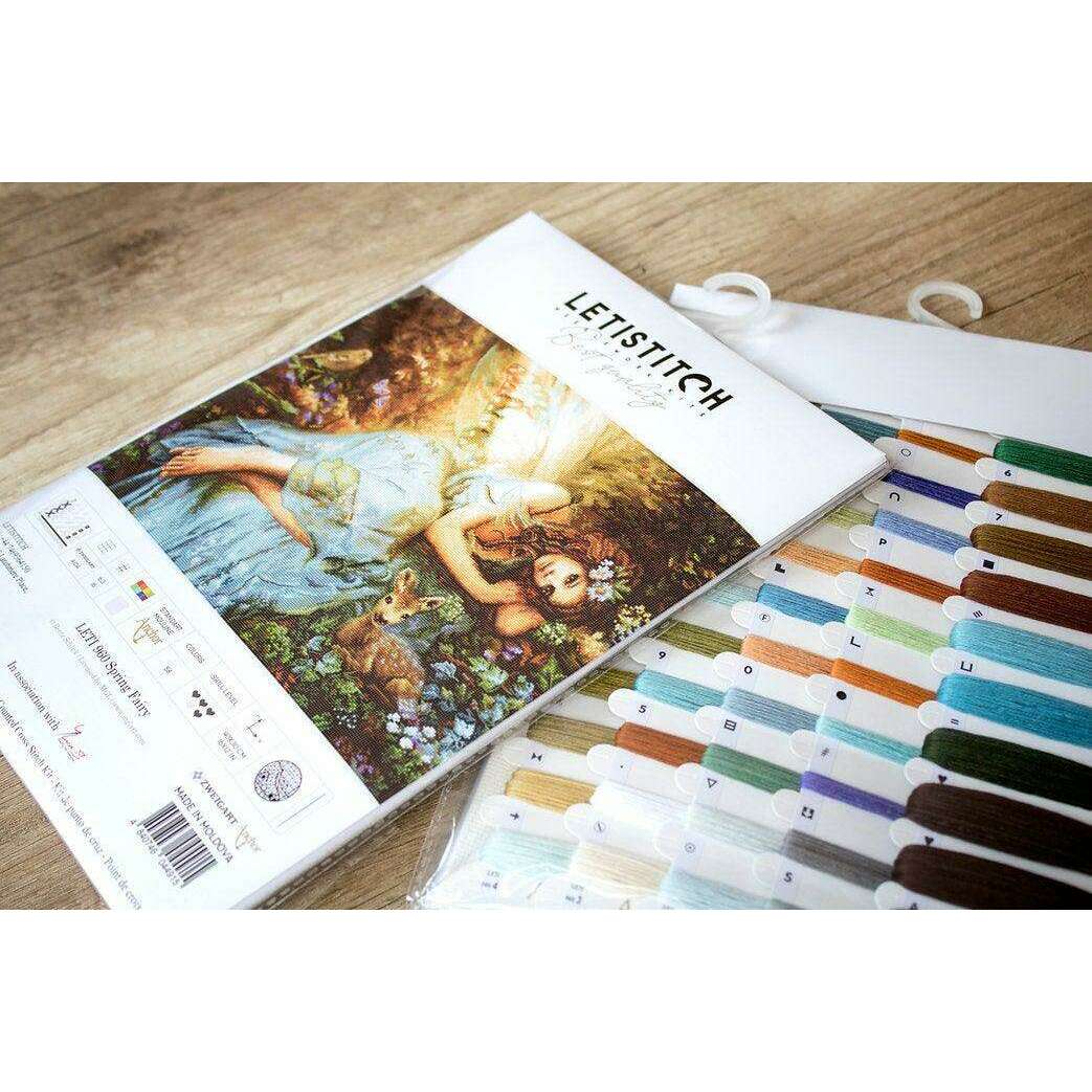 Counted Cross Stitch Kit Spring Fairy Leti960