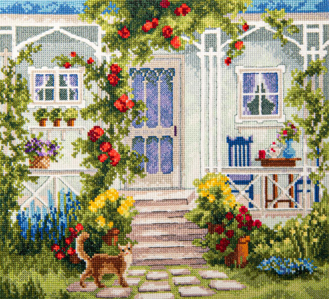 Counted cross stitch kit Terrace M-518C