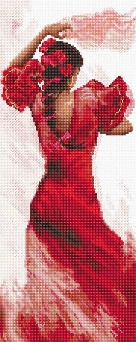 Counted Cross Stitch Kit The Dance of Spain L8024