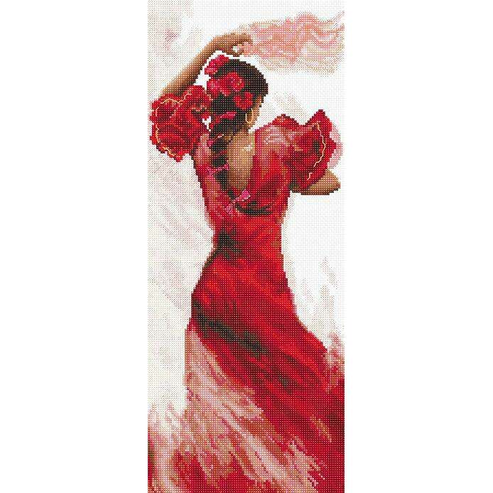 Counted Cross Stitch Kit The Dance of Spain L8024
