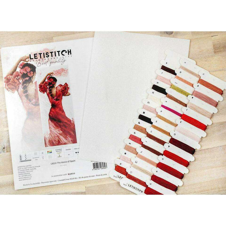 Counted Cross Stitch Kit The Dance of Spain L8024
