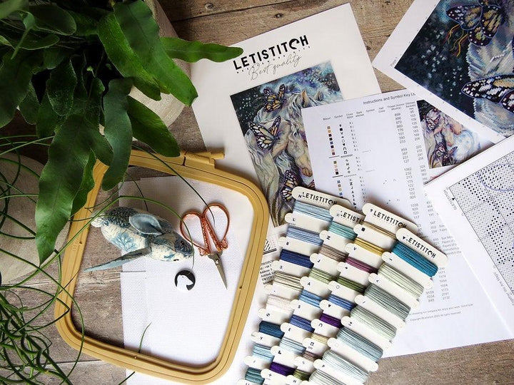 Counted Cross Stitch Kit Together We Are Magic Leti950