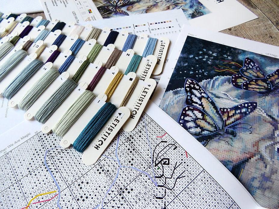 Counted Cross Stitch Kit Together We Are Magic Leti950