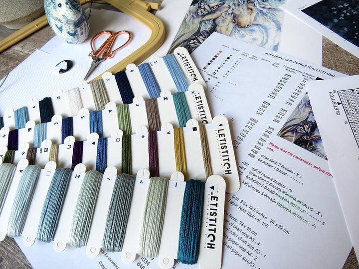 Counted Cross Stitch Kit Together We Are Magic Leti950